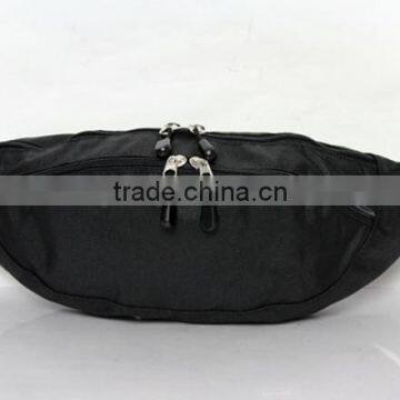 Fashion Black Waist Shoulder Bag For Teenager