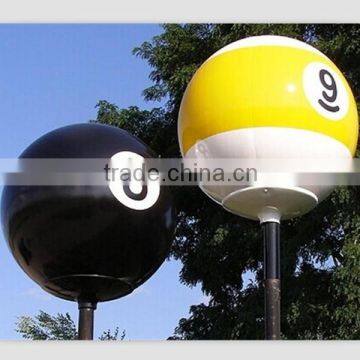 new outdoor FRP billiards decorations for ads