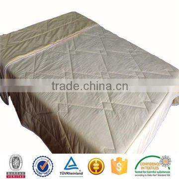 china supplier 100%polyester velboa quilt color