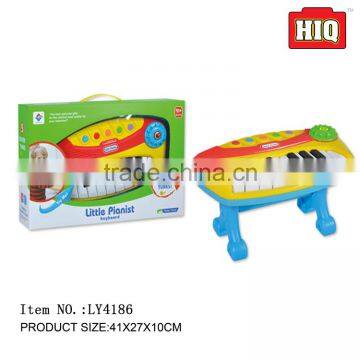 Interesting lovely design plastic keyboard kids piano musical keyboard