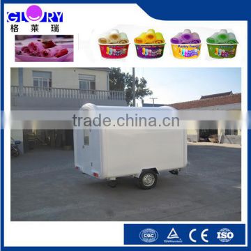 Food Cart Trailer/ Ice Cream Cart/ Fried Ice Cream Roll Machine