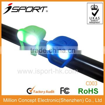 Battery Operated Silicon LED Bike Light bicycle light