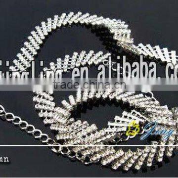 wedding crystal rhinestone fancy bridal belt