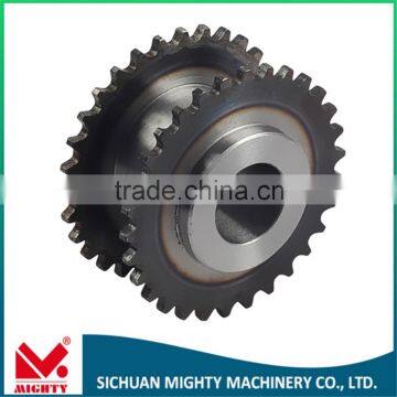 08a-2 12t roller chain duplex plate wheels sprocket 1/2*5/16