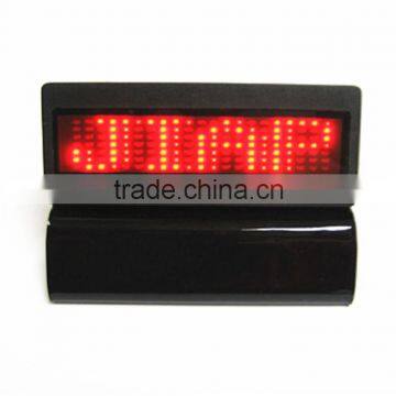 12v 7*21 Pixel Led Car Advertising Sign With Scrolling Message