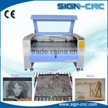 High quality and precision SIGN 1390 co2 laser machine/cnc artwork laser cutting engraving machine for sale