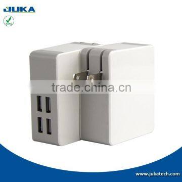 25 Watts (5V/5A) 4-Port Family-Sized Wall Charger Multi Port USB Home Charger photo-2
