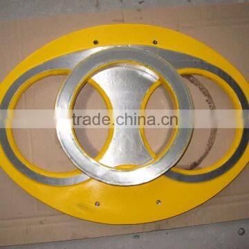 Mitsubishi Concrete Pump Wear Plate and Cutting Ring