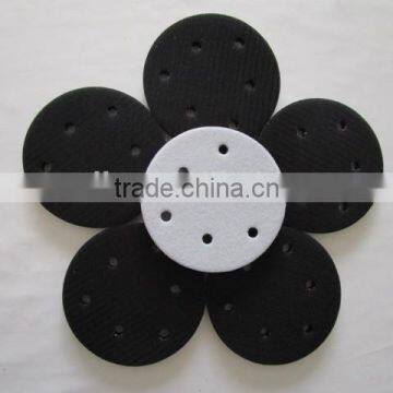 5" 6holes self- abrasive sanding grinding sponge block
