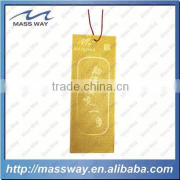 Custom Photo Etched Metal Brass Plating 24K Really Gold Bookmark Quality Choice