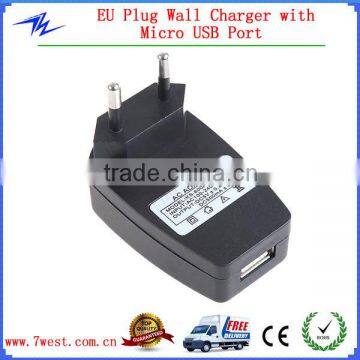 EU Plug 5V 1A USB Home Charger,Custom USB Phone Tablet Wall Travel Charger