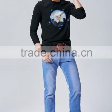 Cotton polyester spandex custom manufacturers jeans trousers for men