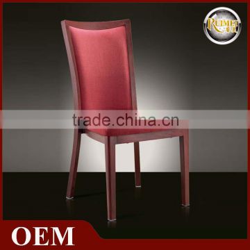 B-001 Imitation wood aluminium hotel room chairs