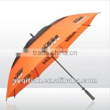 windproof double canopy golf umbrella