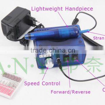 Professional Electric Portable Nail Drill Bits Handpiece Machine 20000rpm