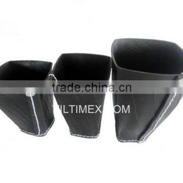 Square tyre pot for planter, Flower rubber bucket