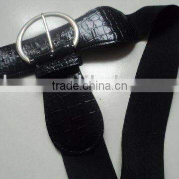 women elastic belts+PU material