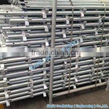 Hot dip galvanized Kwikstage types of steel scaffolding for sales