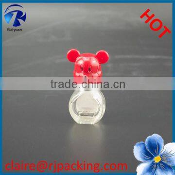 Apple Shape Nail Polish Bottle Flint Glass Bottle