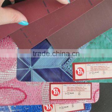 Plastic Flooring Type and Crystal Deep Embossed Backing photo-2