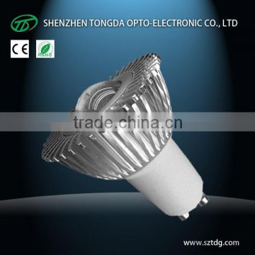 high power 1*3w GU10 led spot light