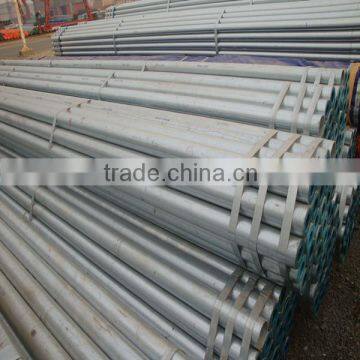 BS1139 round hot dip galvanized steel pipe