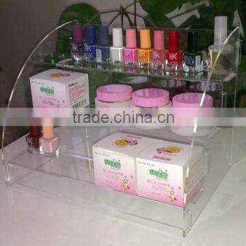 Acrylic display stands Perfune and costetic