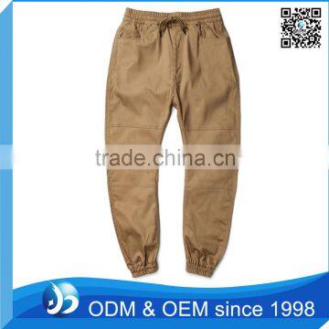 Plus Size Casual Khaki Floral Pants