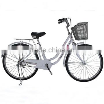 ladies beautiful city bike