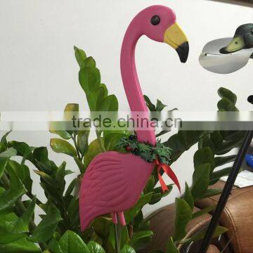 Home Yard Garden Lawn Art Ornaments Decoration Plastic Pink Flamingo Statue