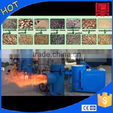 China high efficient pellet burner dingli and straw pellets burner fireplace