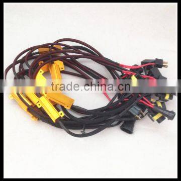 50W 7440 LED warning canceler 7440 LED error canceller resistor cables harness for Toyota