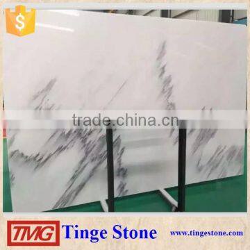 Chinese Ink White Marble Tile For Interior Decoration photo-6