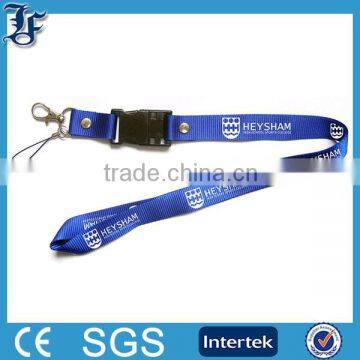 custom polyester lanyard/promotion lanyard