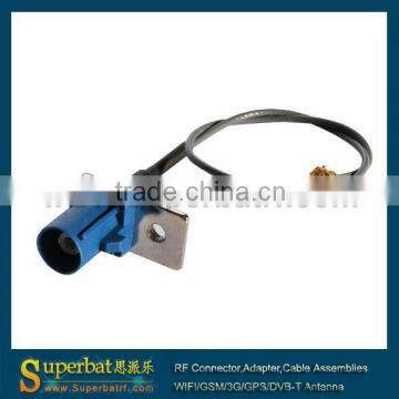 15cm 1.13mm 1.37mm GPS antenna Extension cable Fakra C plug to u. FL / IPX female jack pigtail cable