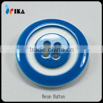 big size coated resin button