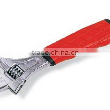 Adjustable Wrench PVC Handle Carbon Steel