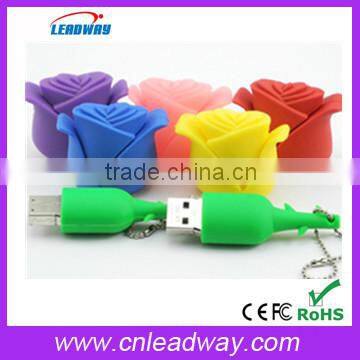 New Products 2016 Rose Shape Novelty Usb,best Gift for Valentine's Day photo-3