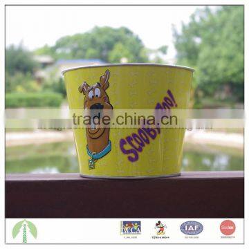 12.7*10.2 cm 0.23mm thickness metal tin bucket for household