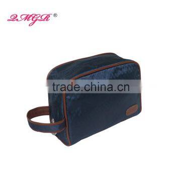 Factory Direct Sale Men Elegant Nylon Travel Toiletry Bag