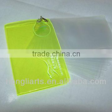 Clear PVC Card holder/Card wallet/Card case with full color printing