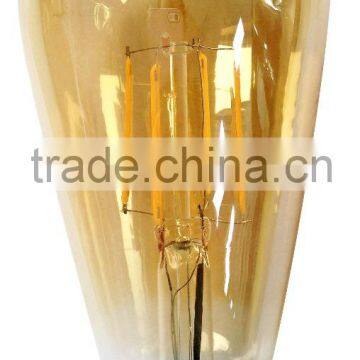 Bulb-001 Dimming dc 24v filament edison led bulb st64 e27 vintage lamp 12v led 2w / 4w / 6w / 8w