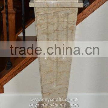 Verono Marble Pedestal Stand