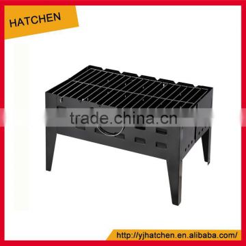 A723 outdoor stainless steel foldable picnic charcoal BBQ charcoal grill