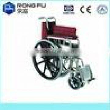foldable manual aluminum wheelchair