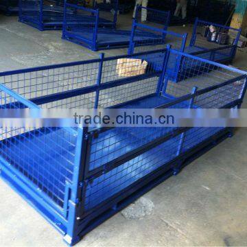 OEM stackable steel wire mesh container/box