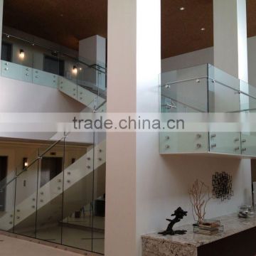 Indoor stainless steel glass balustrade railing B1181