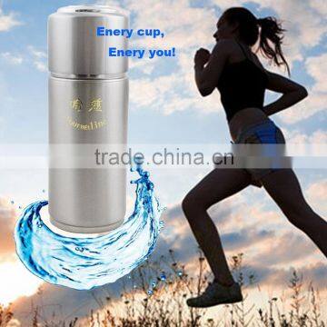 Stainless steel magnetic thermos office water cup nano alkaline thermos water flask