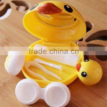 Cute Small Yellow Duck Case For Fancy Contact Lens China