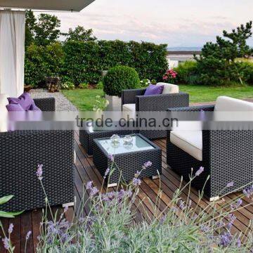 Antique Design Poly Rattan Sofa Set Outdoor Furniture/Patio Outdoor Sofa Set/ Rattan Wicker Garden Chair